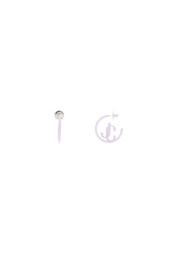 Jimmy Choo 'Jc Monogram Hoops' Earrings | Balardi